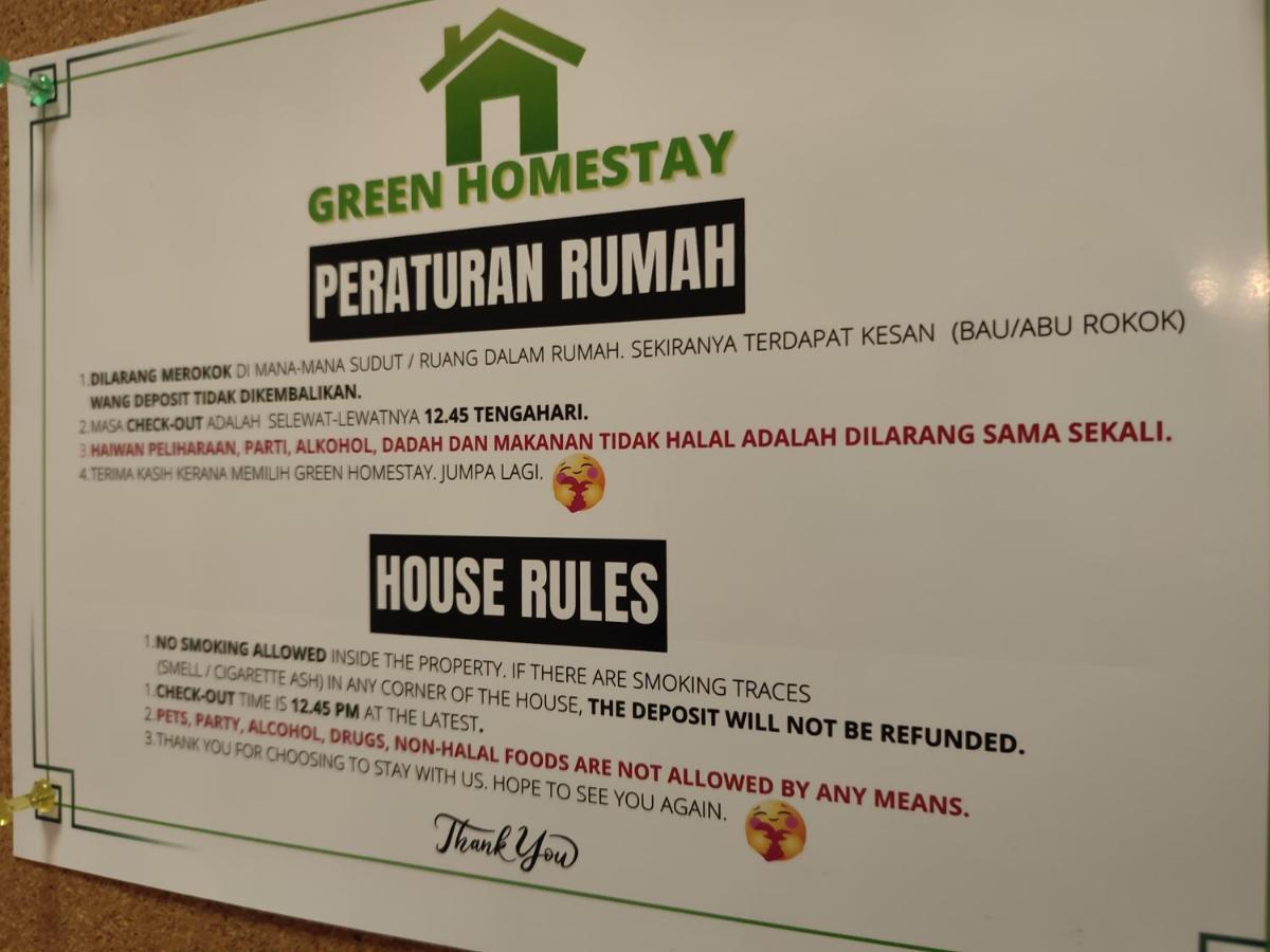 Mini Green Homestay Кулаи Экстерьер фото
